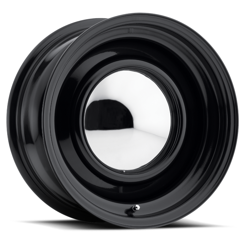 Raceline 61B Black 15X6 5X5/5.5 (3.7In BS) Smoothie Wheel w/Cap