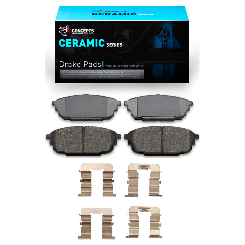 R1 01-03 Mazda Protege Rear Ceramic Pads & Hardware Kit