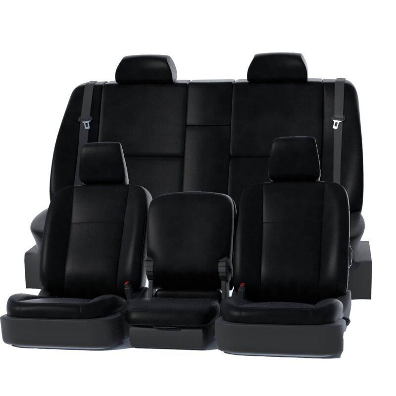 Covercraft 2025 Ford Explorer Leatherette Precision Fit Custom 2nd Row Seat Covers - Black
