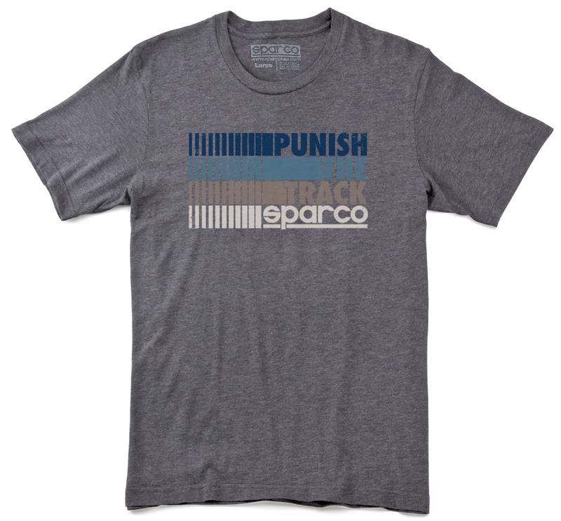 Sparco T-Shirt Punish Gry Sml