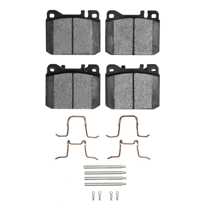 R1 79-85 Mercedes-Benz 300SD Front Semi Met Pads & Hardware Kit
