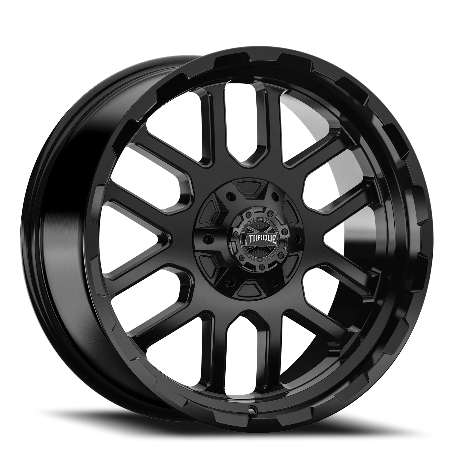 20x9 Torque TW408C Ridge Satin Black 6x135/139.7 et-12 BS 4.5 CB 87.1 Conical Seat Square