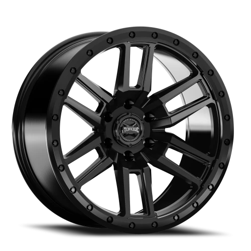 20x9 Torque TW411C Pritchett Satin Black 8x165.1 et00 BS 4.97 CB 121.5 Conical Seat Square