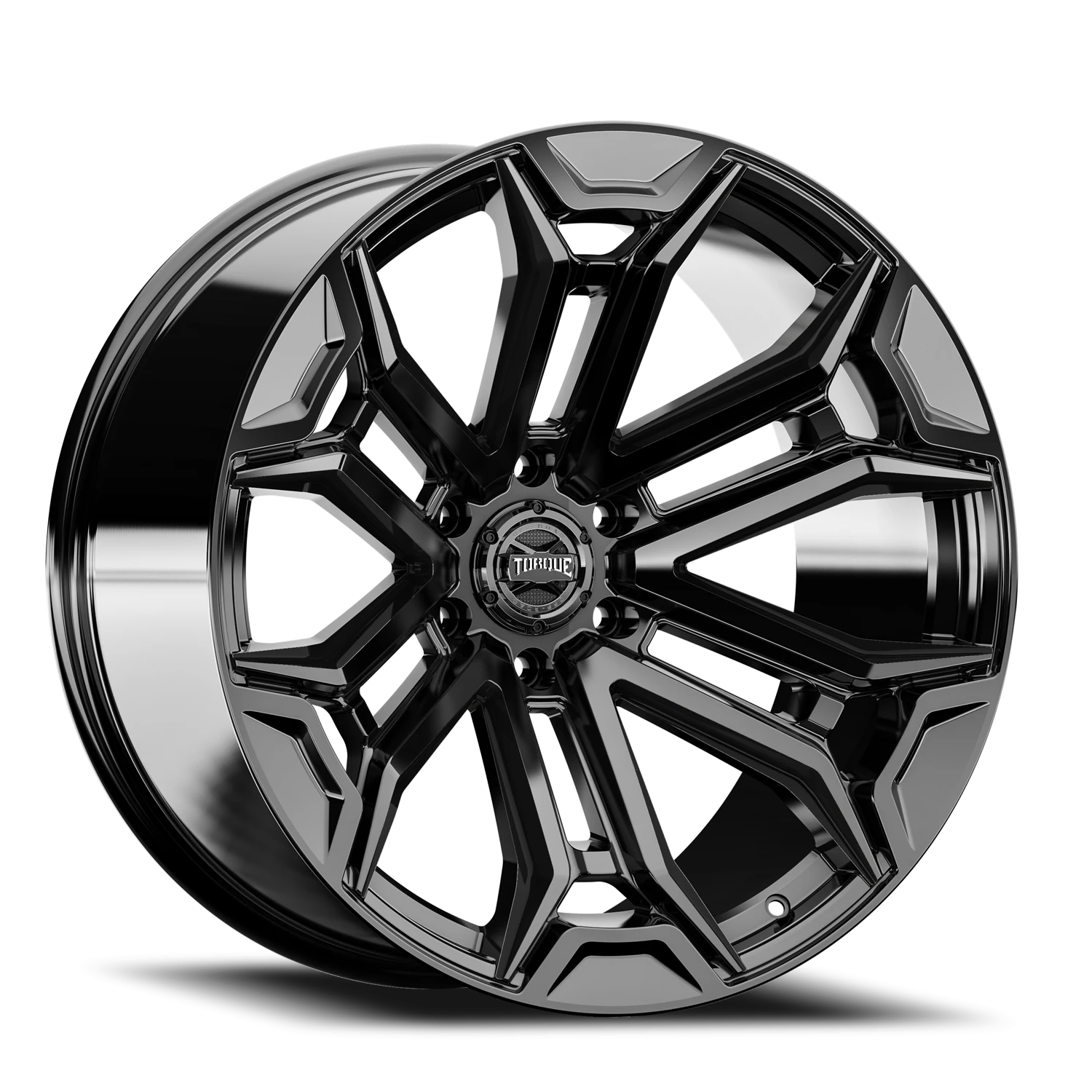 22x11 Torque TW415C Maverick Gloss Black 6x139.7 et-32 BS 4.71 CB 78.1 Conical Seat Square