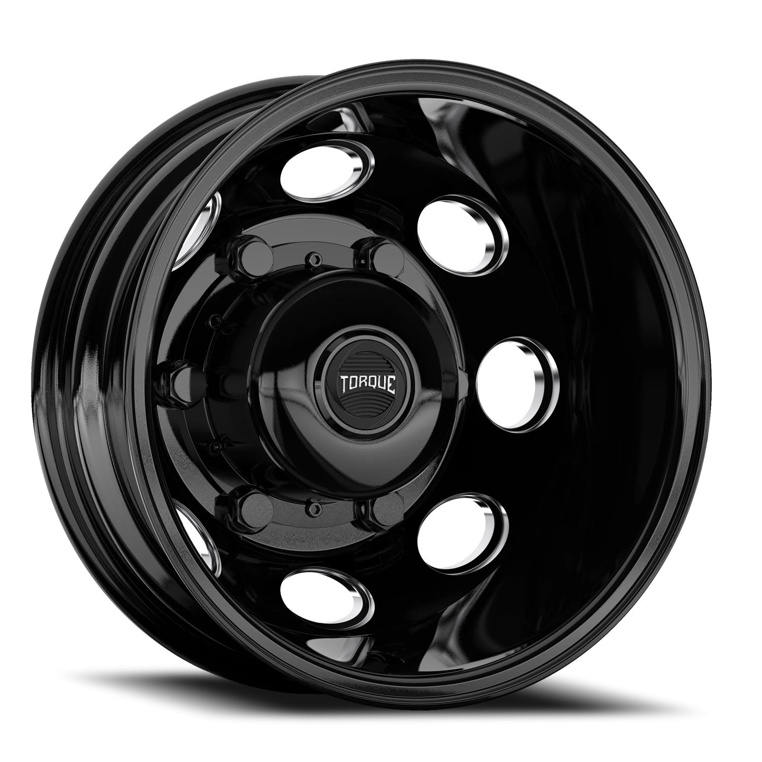16x6 Torque TW512C Revolver Gloss Black Milled 6x180 et-130 BS -1.62 CB 138.8 Flat Seat Rear