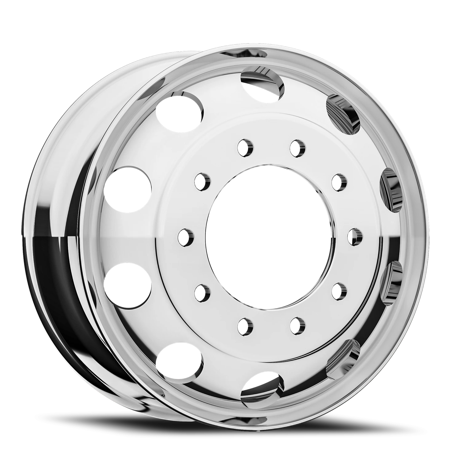 24.5x8.25 Torque HD TW641F Forged Classic Polished 10x285.75 et+146.5/et-167.5 CB 220.1 Flat Seat All Position