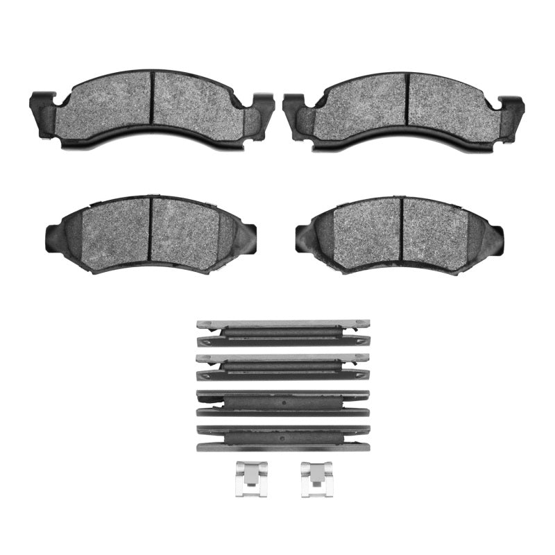 R1 1986-1993 Ford F-150 RWD Front R1 Semi Met Pads & Hardware Kit