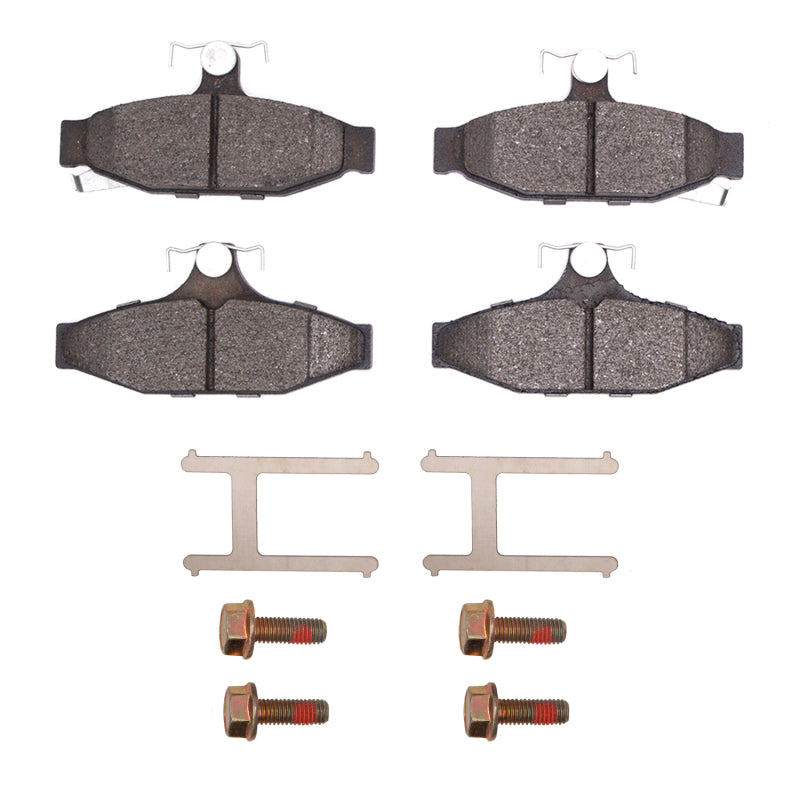 R1 1984-1987 Chevrolet Corvette Rear R1 Ceramic Pads & Hardware Kit