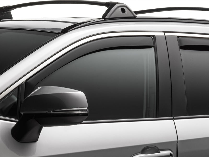 WeatherTech 16-22 Lexus RX/RX Hybrid Front Side Window Deflectors - Matte Black