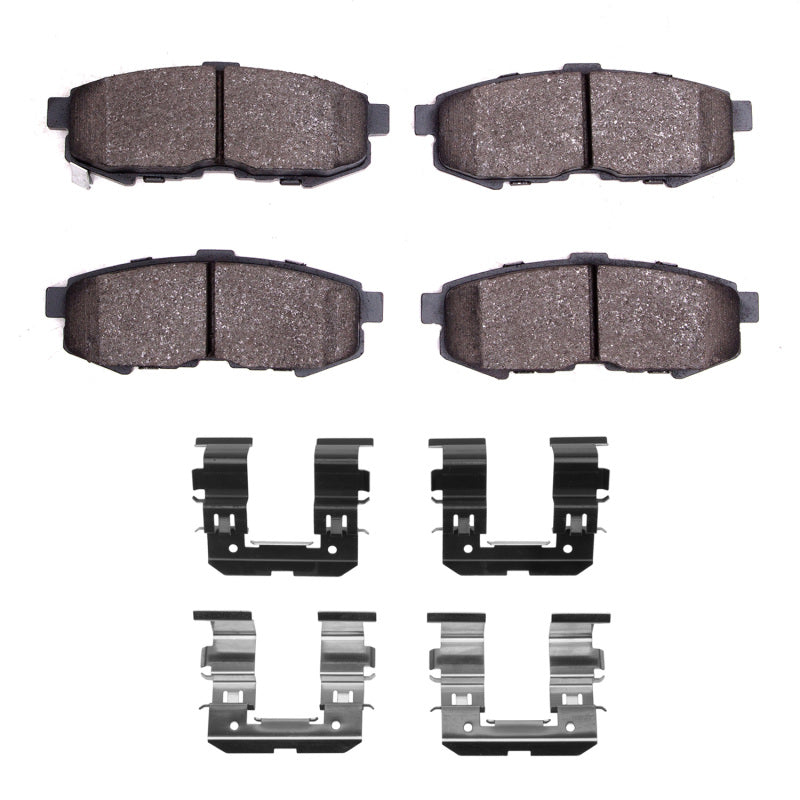 R1 04-06 Mazda MPV Rear Ceramic Pads & Hardware Kit