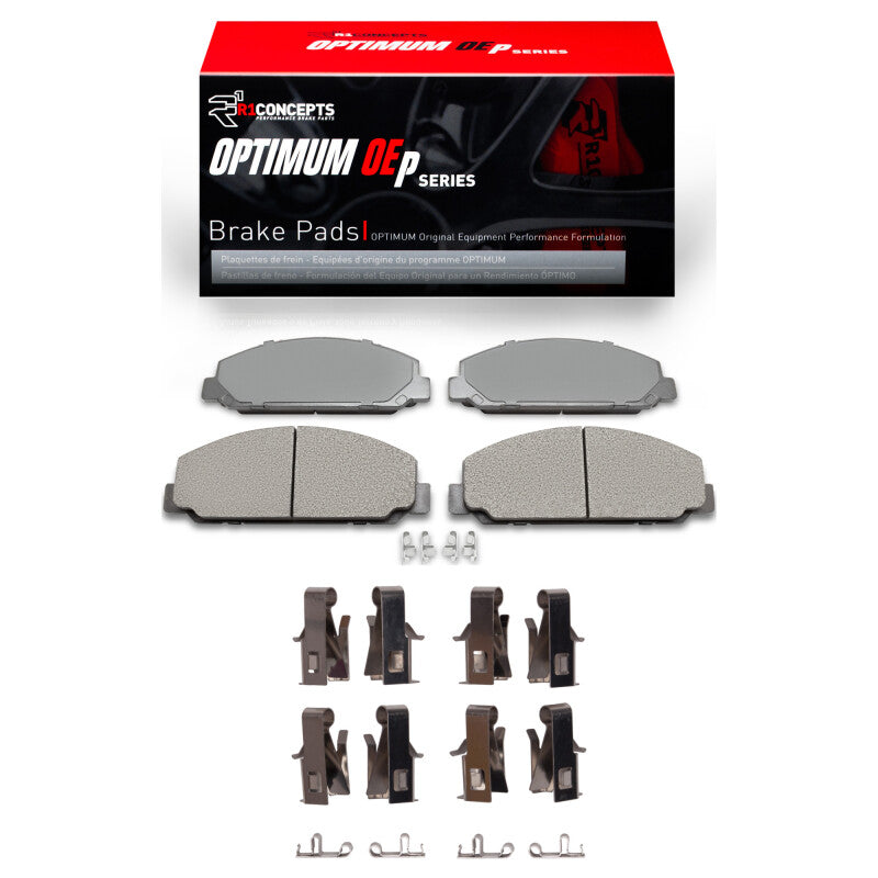 R1 1999-2024 Chevrolet LCF4500HD Diesel Engine Front/Rear R1 Optimum OE Pads & Hardware Kit