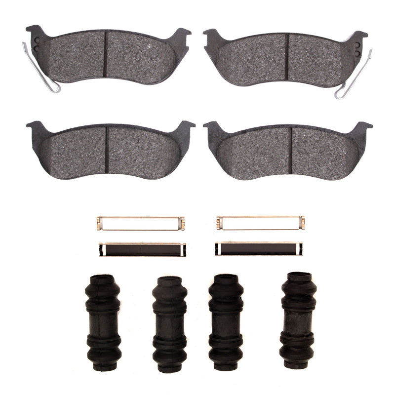 R1 2003-2010 Ford Explorer Sport Trac Rear R1 Semi Met Pads & Hardware Kit