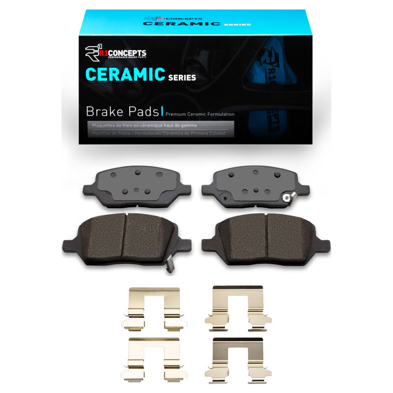 R1 05-15 Buick TERRAZA Rear Ceramic Pads & Hardware Kit