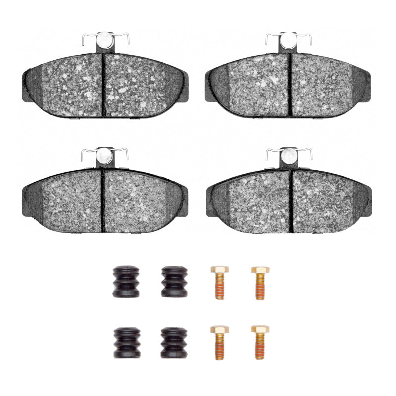 R1 82-92 Volvo 940 Front Ceramic Pads & Hardware Kit