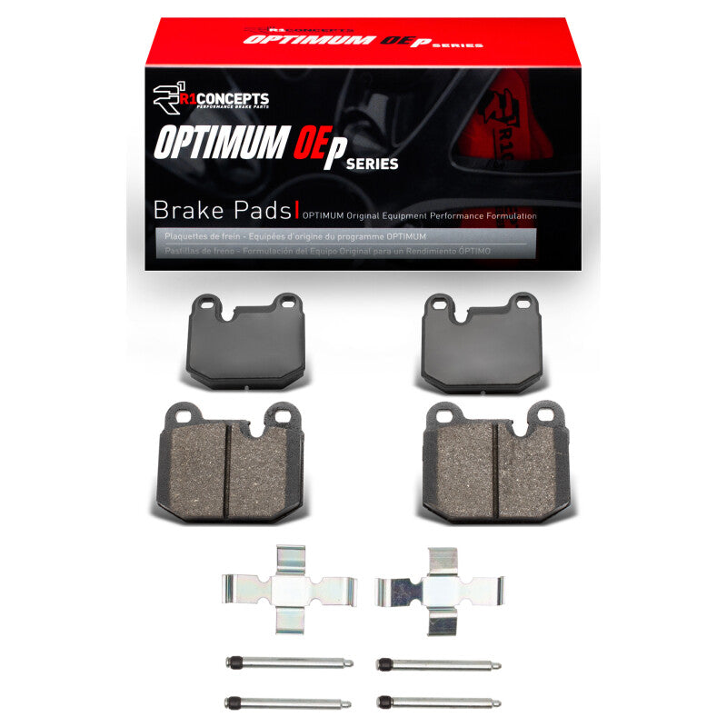 R1 77-83 BMW 320I (USA/Canada) Front Optimum OE Pads & Hardware Kit