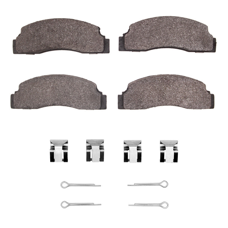 R1 78-80 Ford Fiesta (USA/Canada) Front Semi Met Pads & Hardware Kit