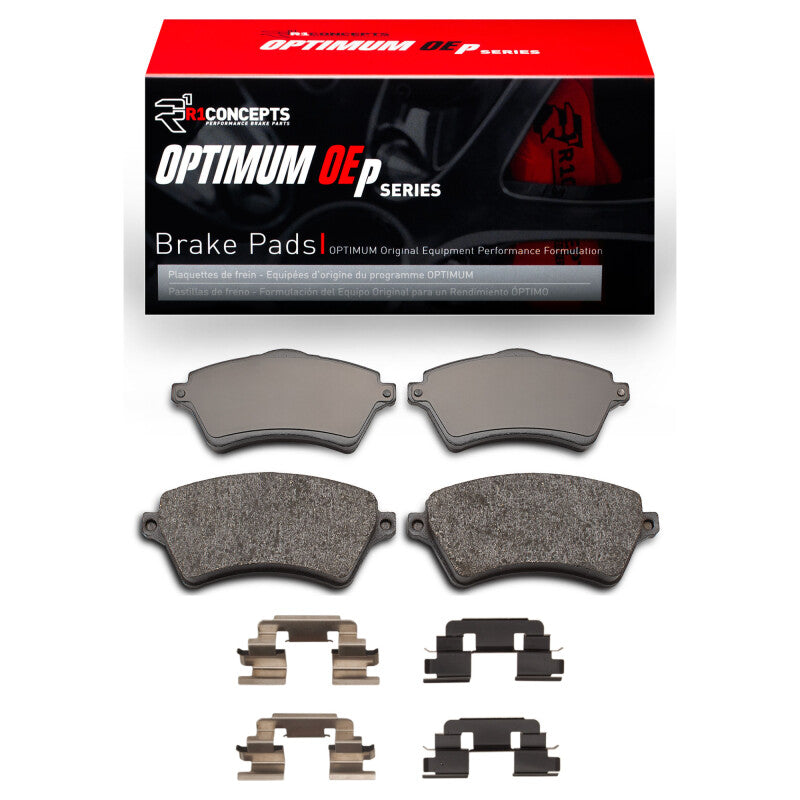 R1 02-05 Land Rover Freelander Front Optimum OE Pads & Hardware Kit