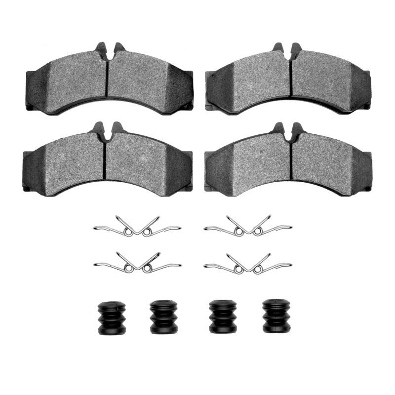 R1 02-06 Dodge Sprinter 3500 Front/Rear Semi Met Pads & Hardware Kit