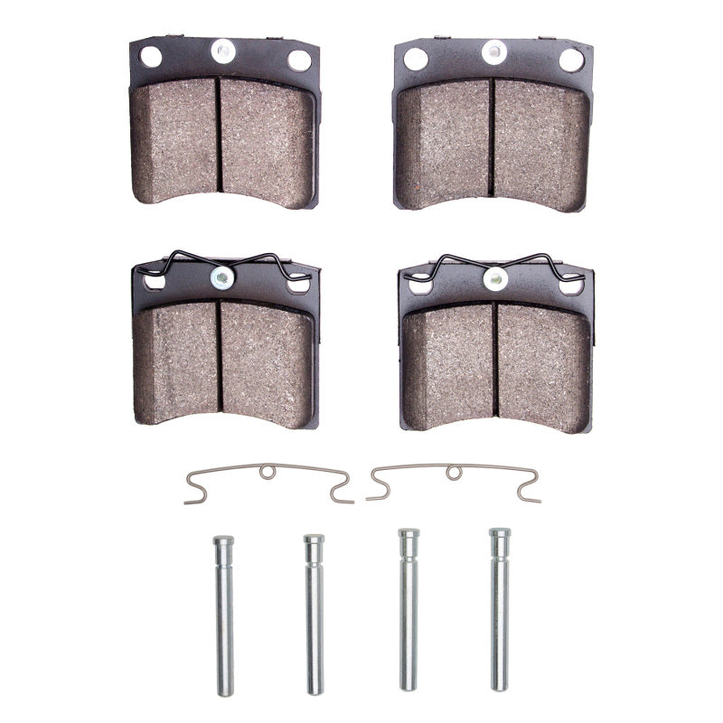 R1 1992-1999 Volkswagen EuroVan Front R1 Semi Met Pads & Hardware Kit