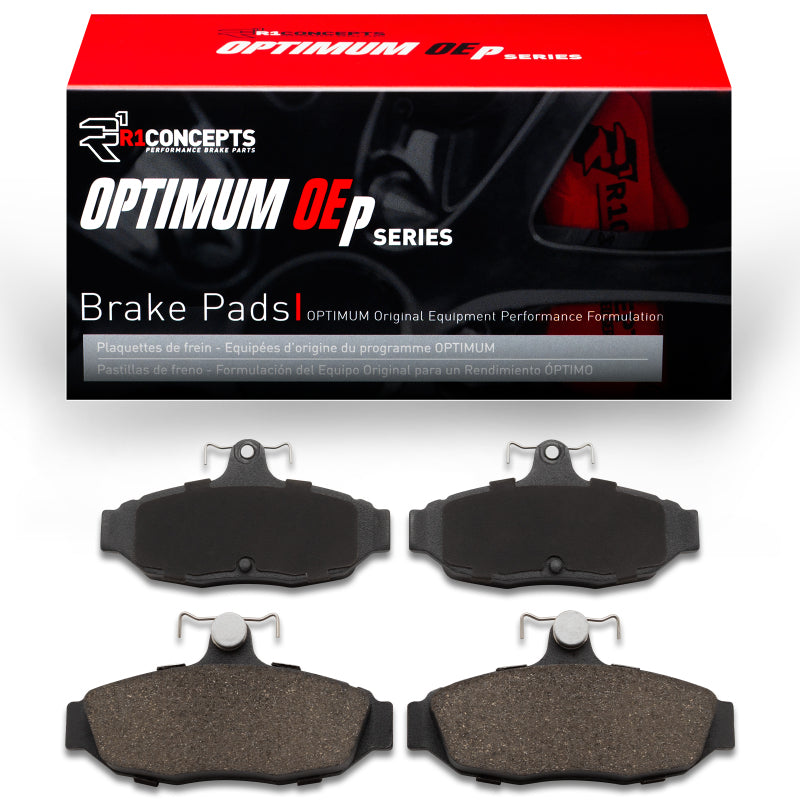 R1 86-93 Ford Mustang Rear R1 Optimum OE Brake Pads
