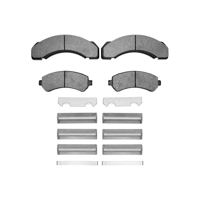 R1 97-99 Chevrolet P30 Front/Rear Ceramic Pads & Hardware Kit