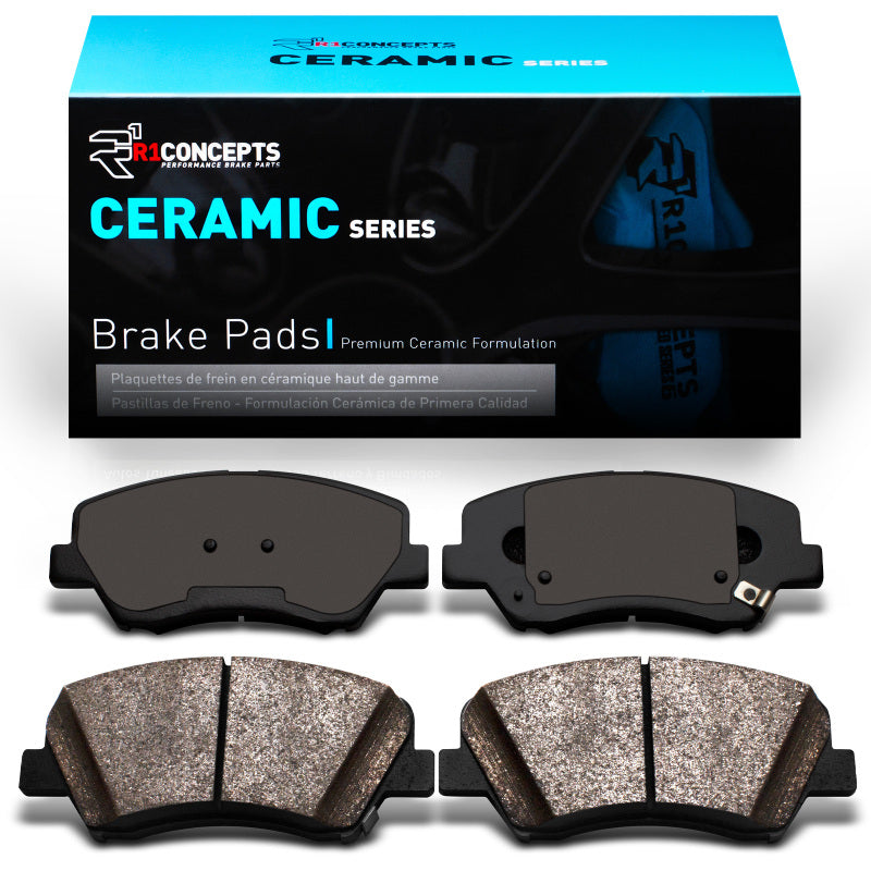 R1 10-24 Hyundai Elantra Coupe Front R1 Ceramic Brake Pads