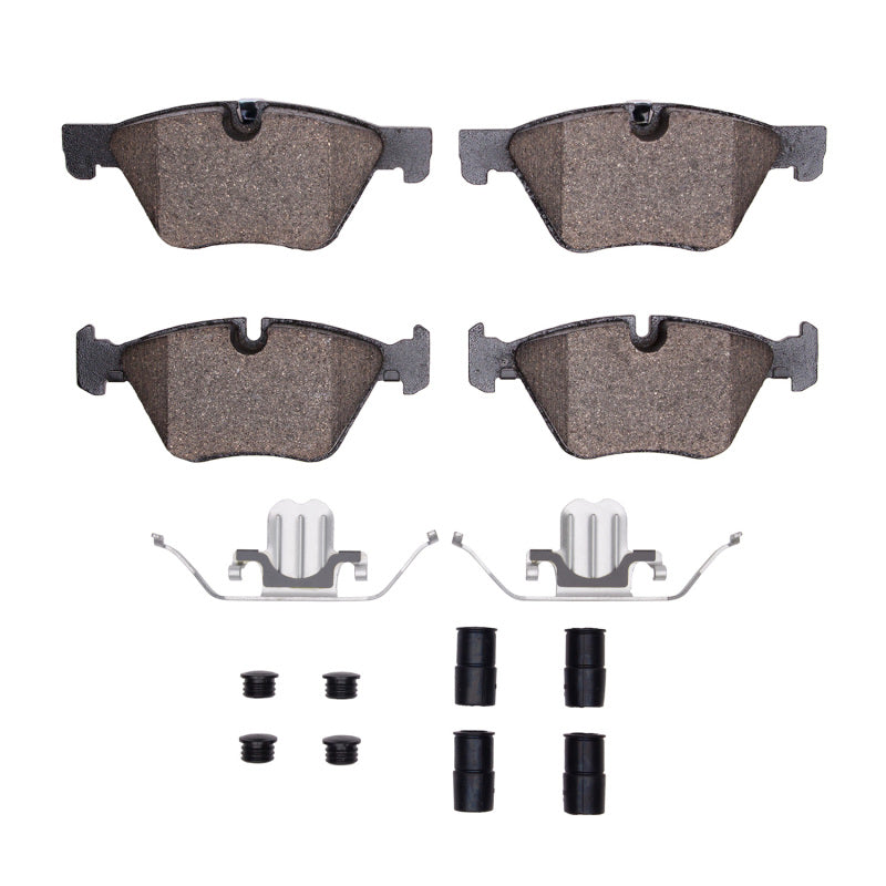 R1 11-16 BMW 528I xDrive Front Semi Met Pads & Hardware Kit