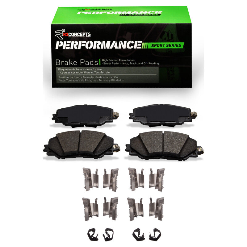 R1 2006-2019 Lexus HS250H Front R1 Performance Sport Pads & Hardware Kit