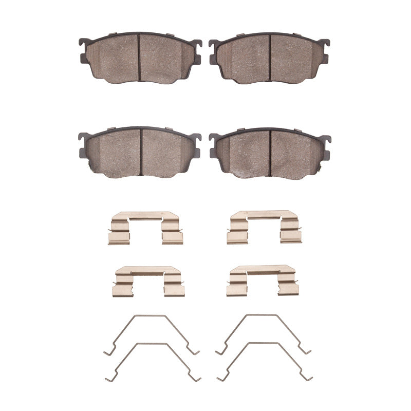 R1 98-03 Mazda 626 Front Optimum OE Pads & Hardware Kit