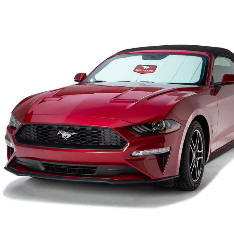 Covercraft 94-04 Ford Mustang Hardtop UVS100 Premier Series Sunscreen w Red Mustang 60 Yrs Logo