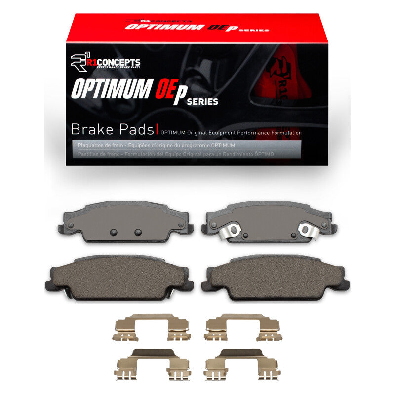 R1 03-11 Cadillac CTS Rear Optimum OE Pads & Hardware Kit