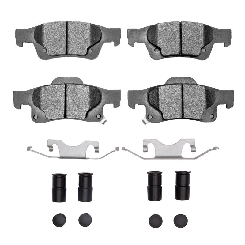 R1 2011-2025 Dodge Durango Rear R1 Semi Met Pads & Hardware Kit