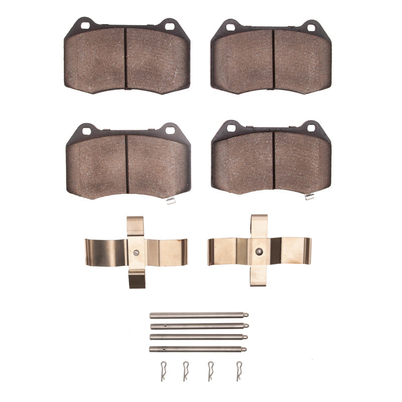 R1 03-08 Infiniti G35 Front Semi Met Pads & Hardware Kit