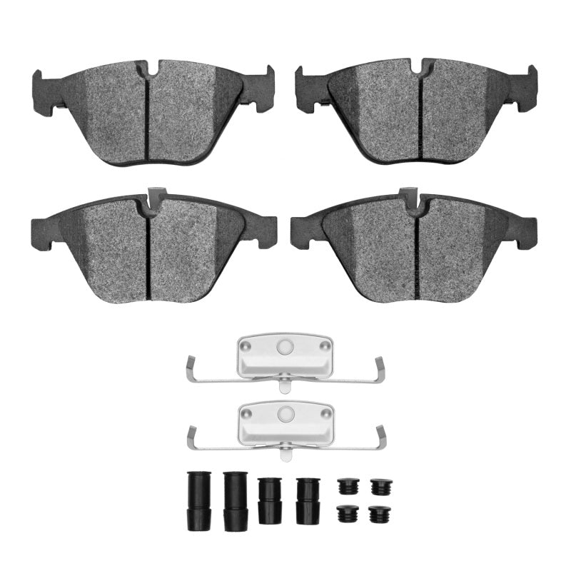 R1 02-13 BMW 528I xDrive Front Semi Met Pads & Hardware Kit