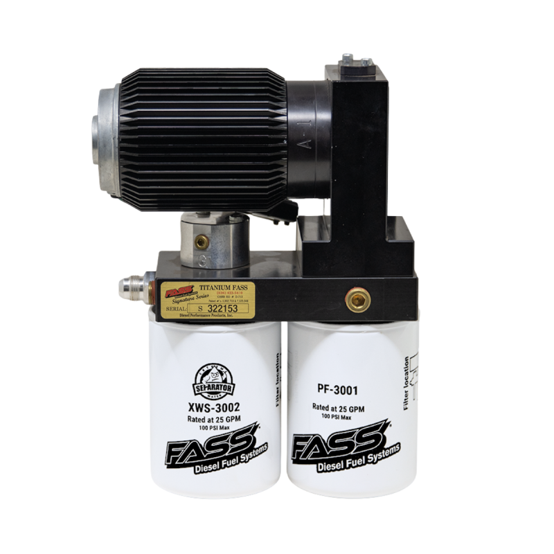 FASS 00-05 Ford Excursion Powerstroke 240gph/65psi Titanium Plus Fuel Air Separation System