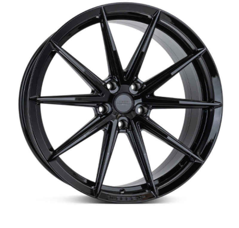 Vossen HFX-2 21x10.5 - 5x112 - ET25 - Deep Face - 66.5 - Gloss Black Wheel