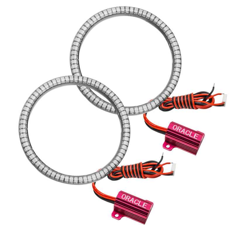 Oracle 05-10 Chrysler 300 Base Surface Mount LED Fog Light Halo Kit - Green