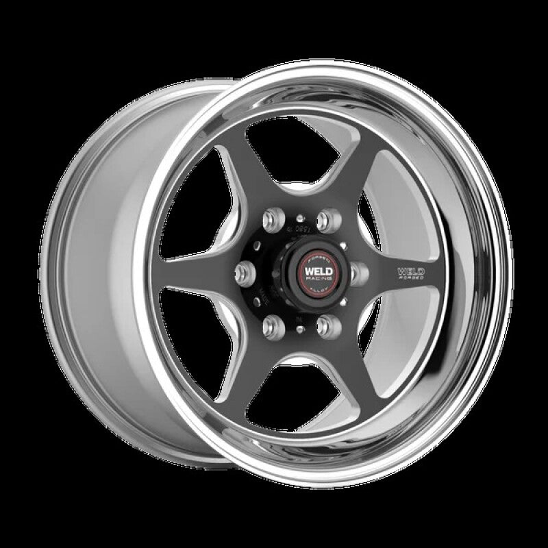 Weld S79 HD S79 17x9.5in / 6x135 BP / 6.2in BS Black Center - Polished Shell Wheel
