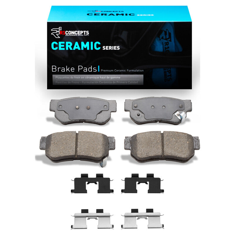 R1 1999-2010 Hyundai XG350 Rear R1 Ceramic Pads & Hardware Kit
