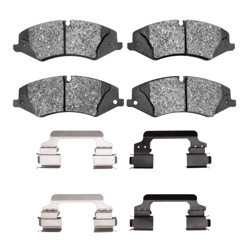 R1 10-17 Land Rover LR4 Front Semi Met Pads & Hardware Kit