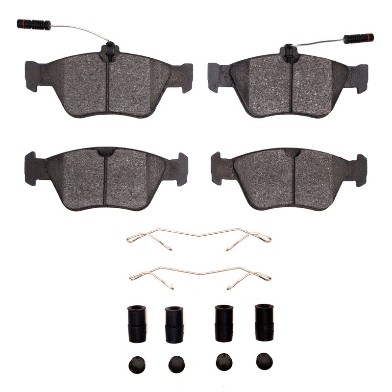 R1 96-04 Mercedes-Benz C280 Front Semi Met Pads & Hardware Kit