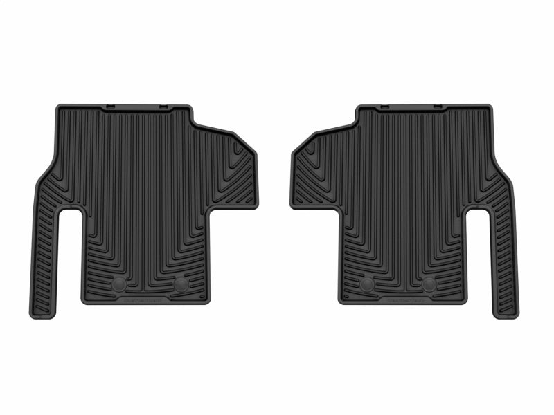 WeatherTech 22-26 Jeep Grand Wagoneer-WS Not Significa-2nd Row Rear All-Weather Floor Mats - Black