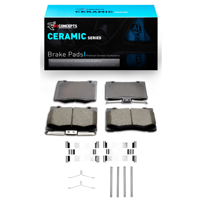 R1 05-12 Acura RL Front Ceramic Pads & Hardware Kit