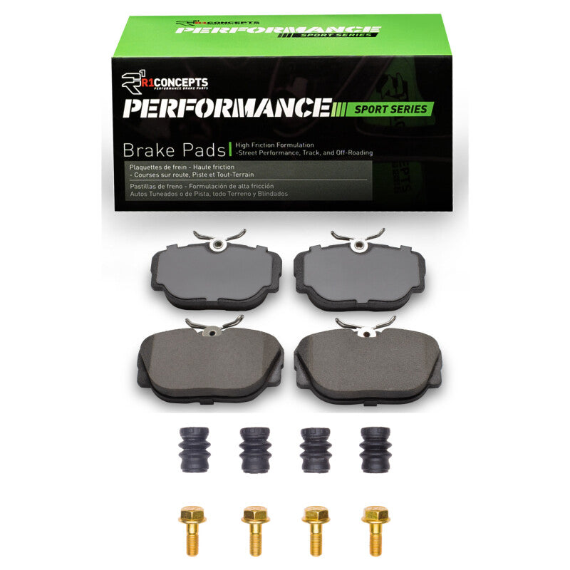 R1 94-04 Land Rover Range Rover Rear Performance Sport Pads & Hardware Kit
