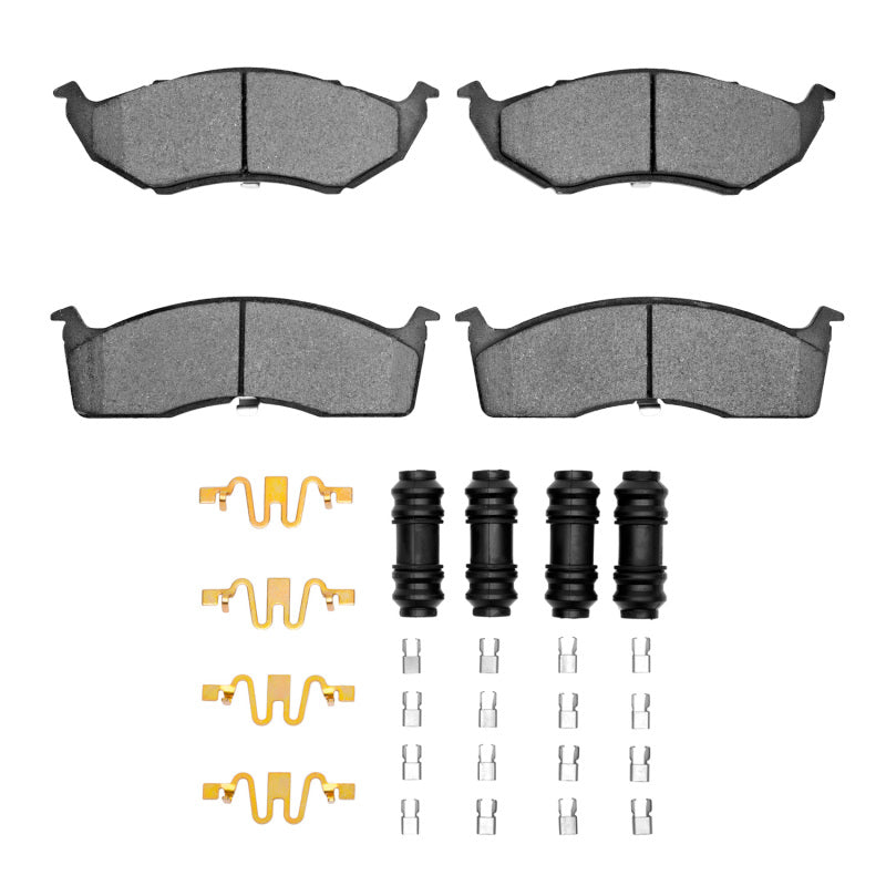 R1 98-04 Chrysler CONCORDE Front Optimum OE Pads & Hardware Kit