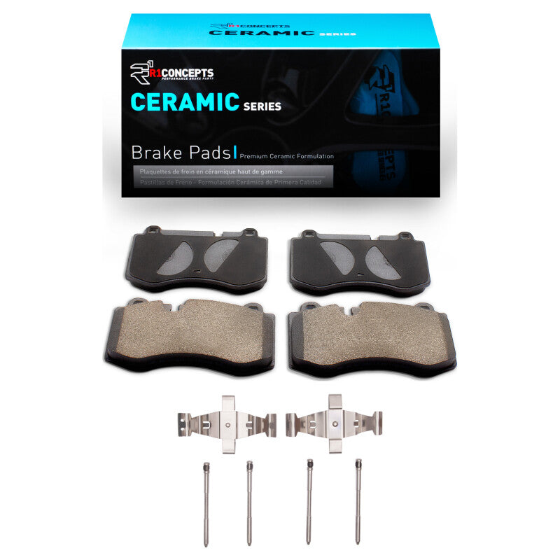 R1 07-14 Mercedes-Benz S400 (USA) Front Ceramic Pads & Hardware Kit