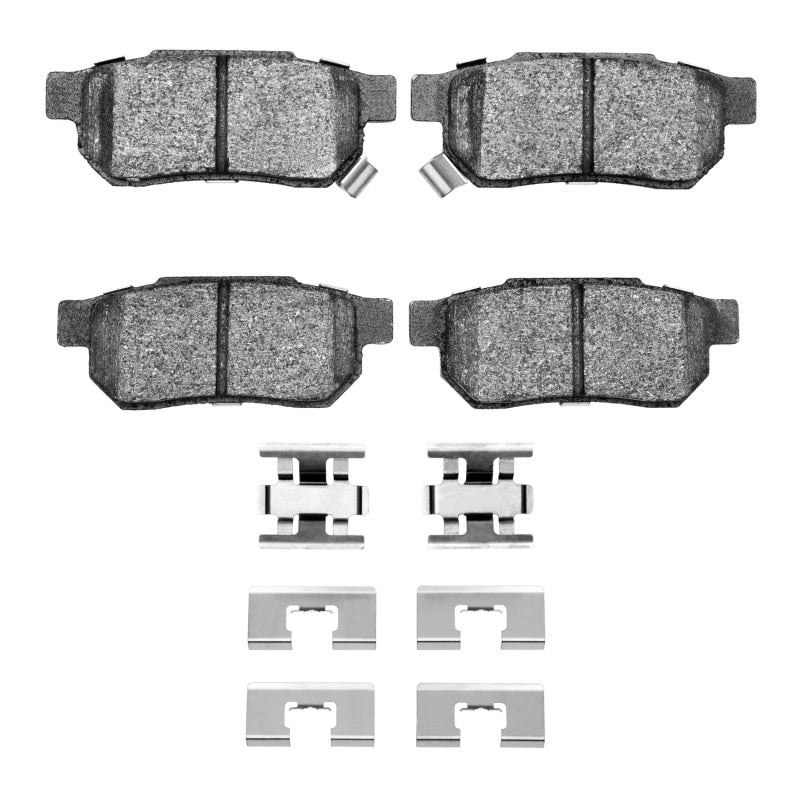 R1 85-89 Acura Integra Rear Semi Met Pads & Hardware Kit