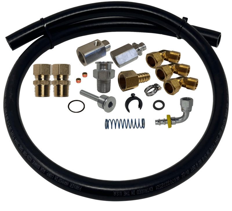 FASS Paccar Fuel Line Adapter Kit - Trucks Without Frame Mounted Water Separator