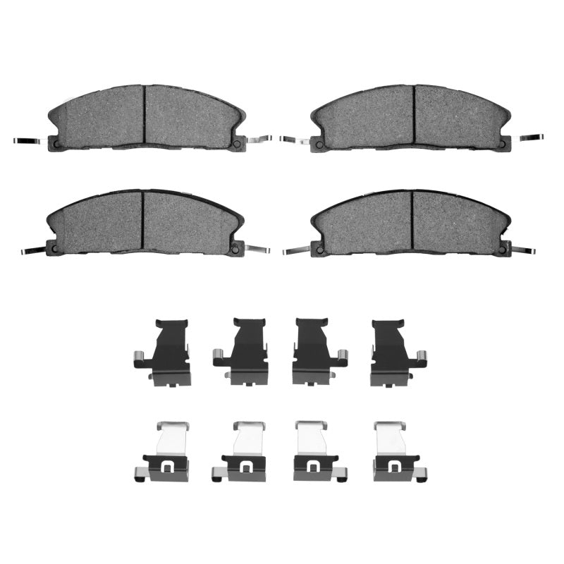 R1 13-19 Ford Taurus (Excl SHO) Front Super Duty Pads & Hardware Kit