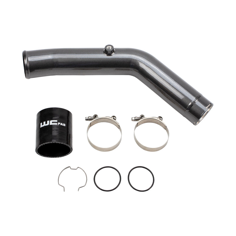Wehrli 23-24 Ford 6.7L HO Power Stroke 3in Hot Side Intercooler Pipe - Illusion Purple
